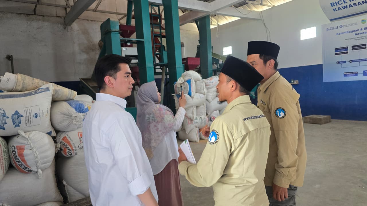 LAZ Al Azhar dan BI Gelar Monev Program BERDIKARI di Tasikmalaya